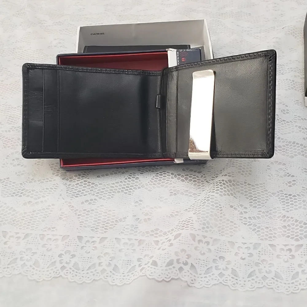 English Laundry Money Clip Wallet New